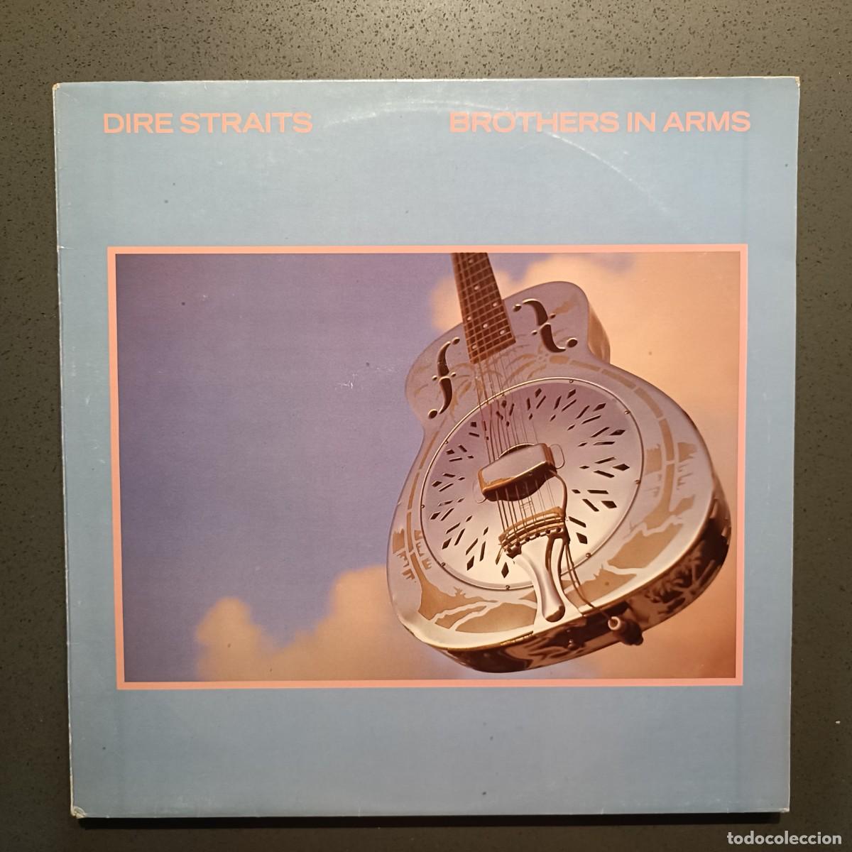 Discos de vinilo: Dire Straits - Brothers In Arms - LP. sello V&eacute;rtigo 1985