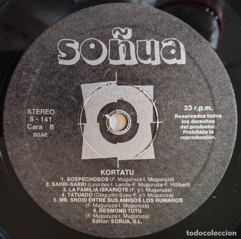Discos de vinilo: Kortatu. Kortatu. So&ntilde;ua, Spain 1985 primer LP (s&oacute;lo vinilo)