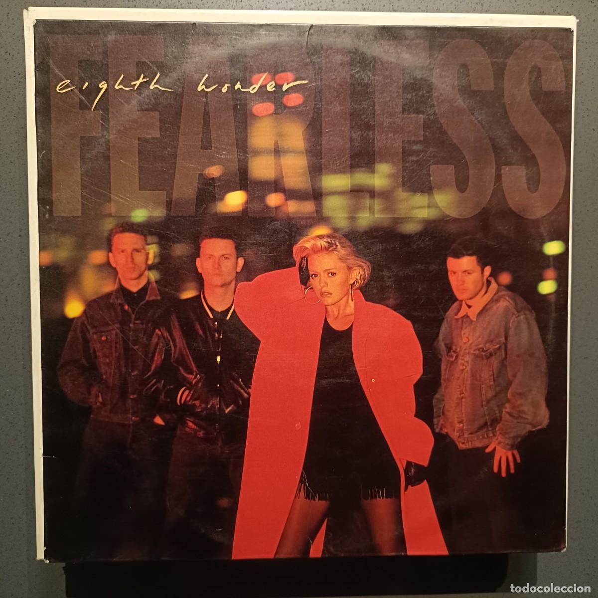 Discos de vinilo: Eighth Wonder - Fearles - LP. sello CBS 1988