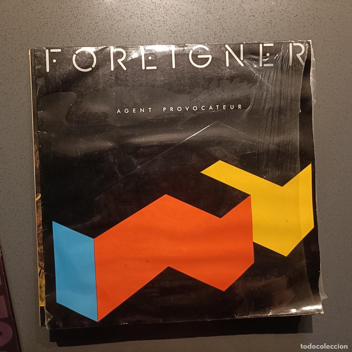 Discos de vinilo: Foreigner - Agent Provocateur - LP. sello WEA 1984