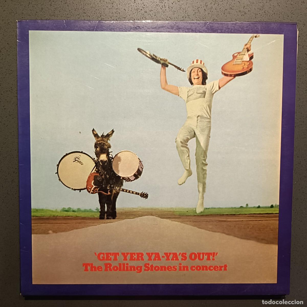 Discos de vinilo: The Rolling Stones in Concert - Get Yer Ya-Ya&acute;s Out! - LP. sello DECCA 1981