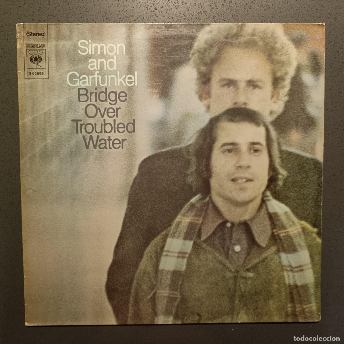 Discos de vinilo: Simon and Garfunkel - Bridge Over Troubled Water - LP. sello CBS