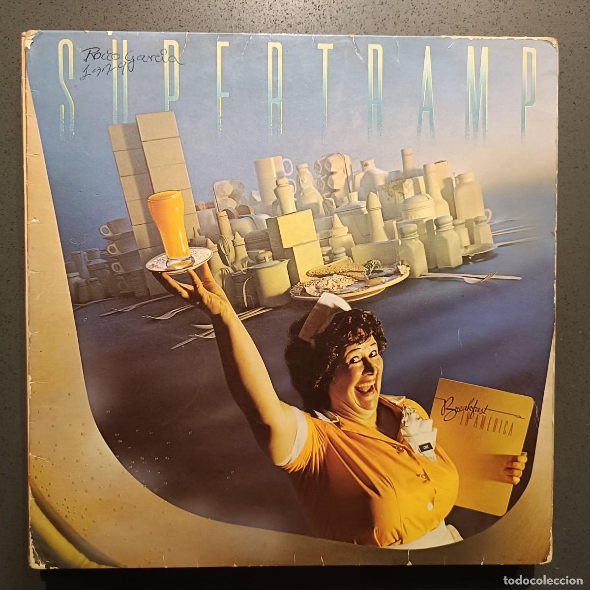 Discos de vinilo: Supertramp - Breakfast in Am&eacute;rica - LP. A&M Records 1979