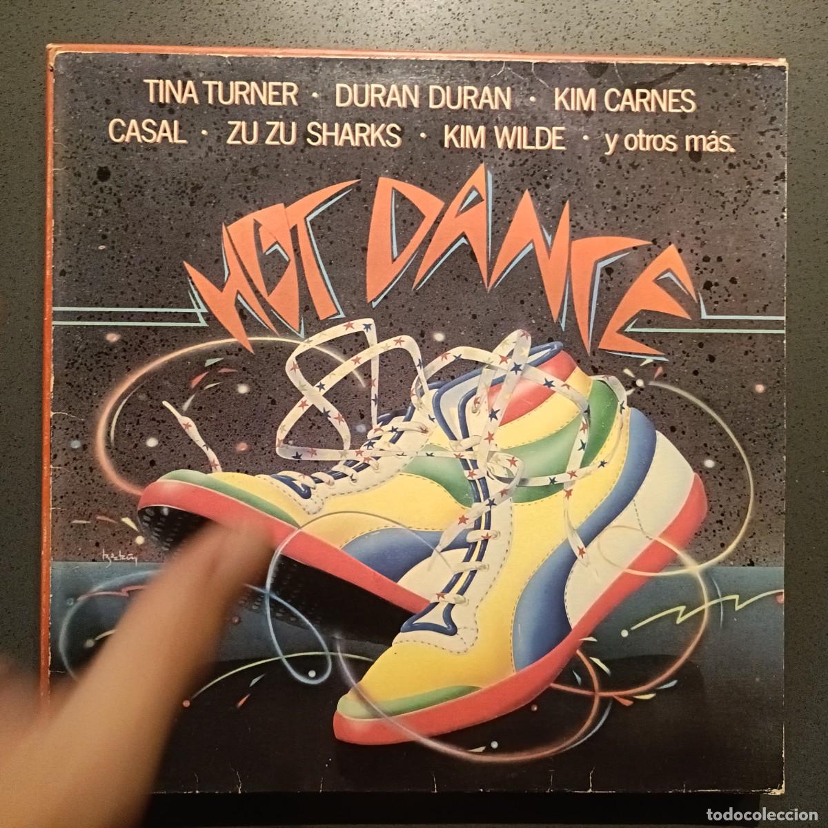 Discos de vinilo: Hot Dance - Tina Turner, Duran Duran, Kim Carnes, Casal, Kim Wilde, ... - LP. sello EMI 1984