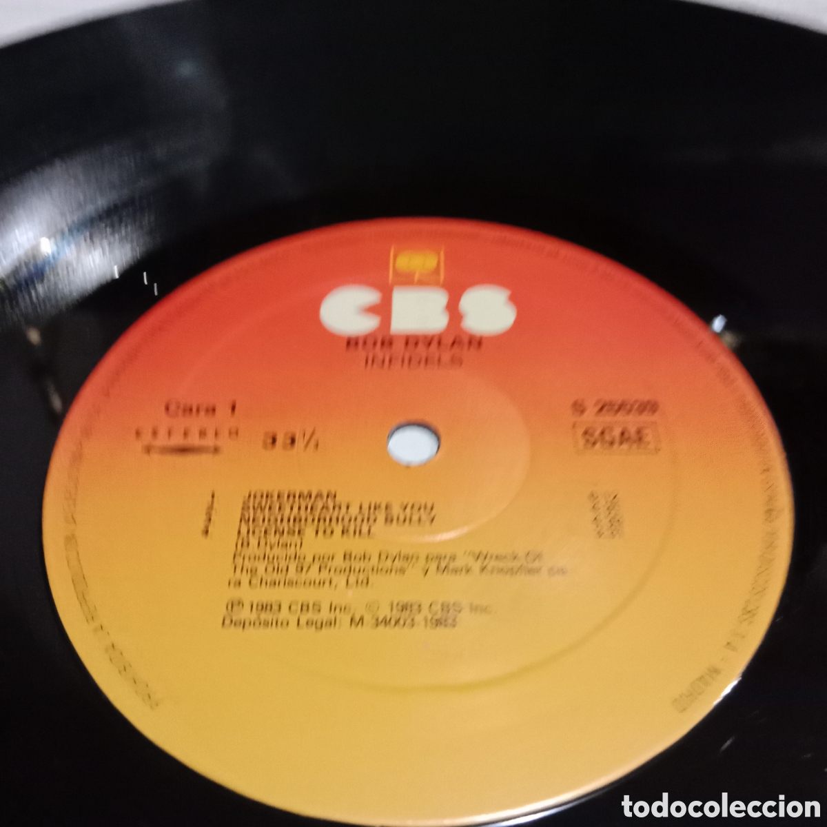 Discos de vinilo: BOB DYLAN - INFIDELS - LP - Foto 5