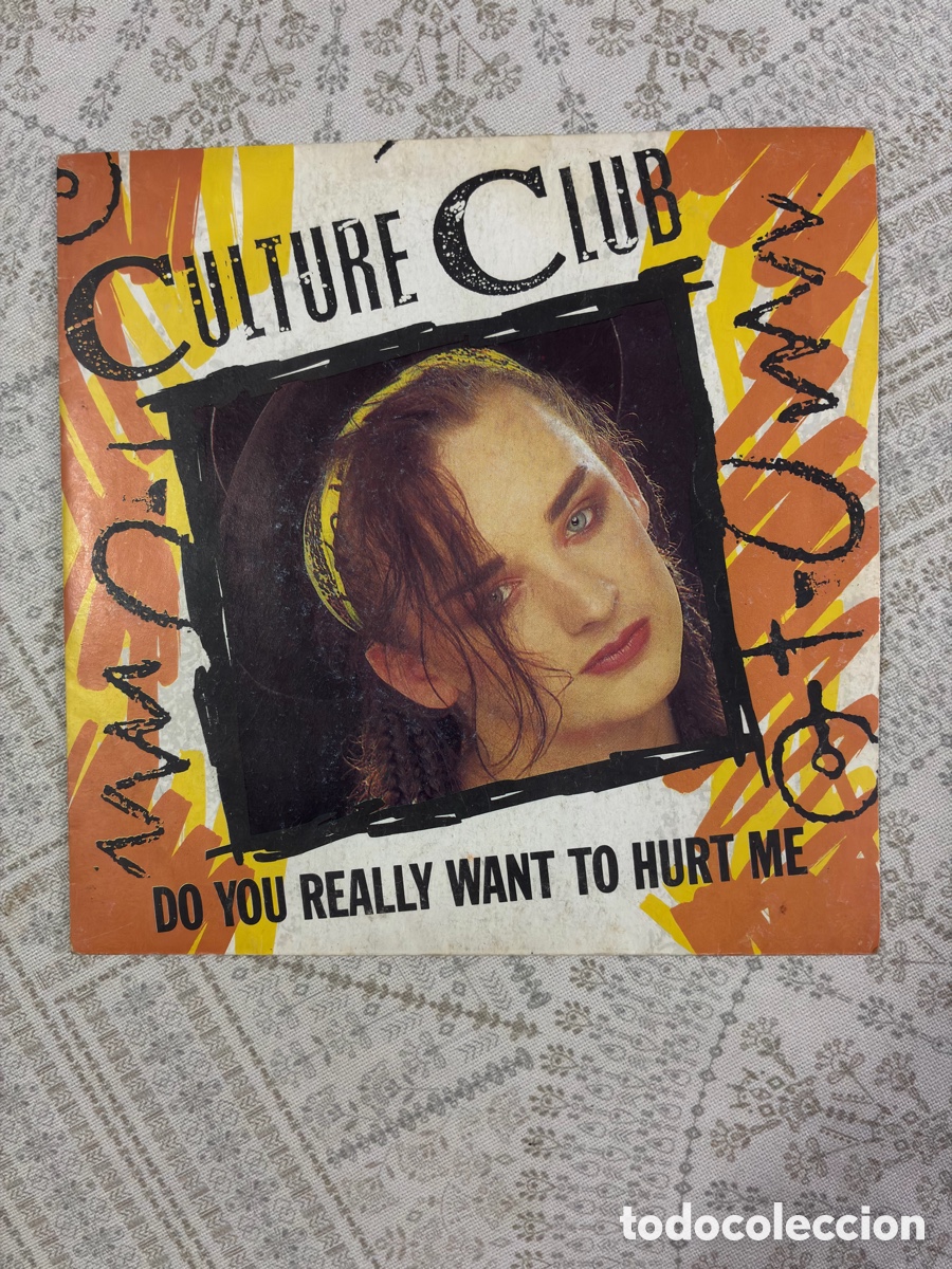 Discos de vinilo: Single 7&rdquo; Vinilo Culture Club - Do You Really Want To Hurt Me (Edici&oacute;n Francia 1982, Virgin)