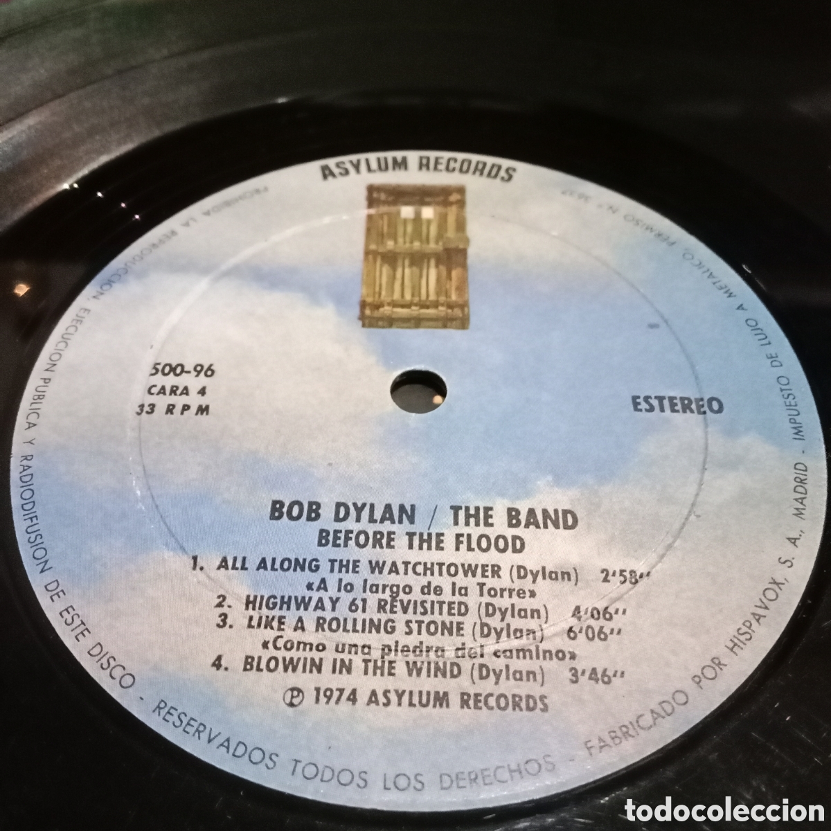Discos de vinilo: BOB DYLAN / THE BAND - BEFORE THE FLOOD - LP DOBLE GATEFOLD - Foto 9