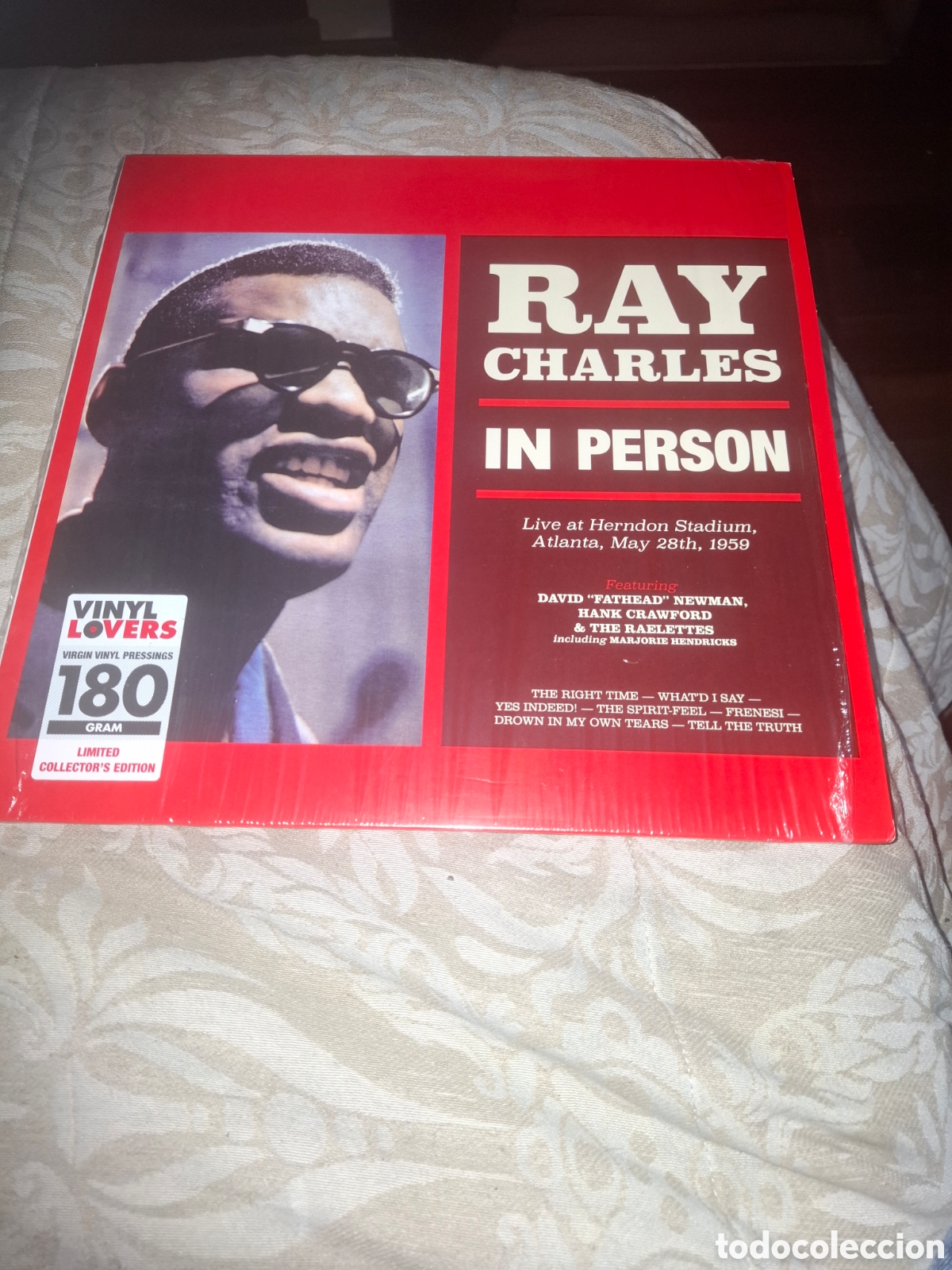 Discos de vinilo: Ray Charles In Person reed 180 grs Vinyl Lovers