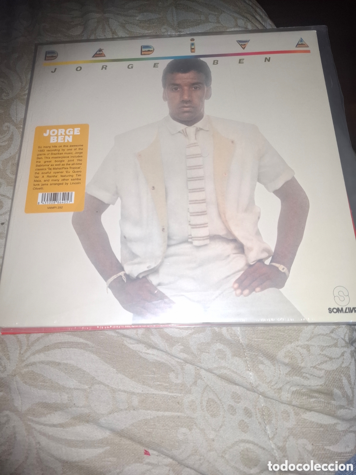 Discos de vinilo: Jorge Ben D&aacute;diva 1983 reed vampisoul