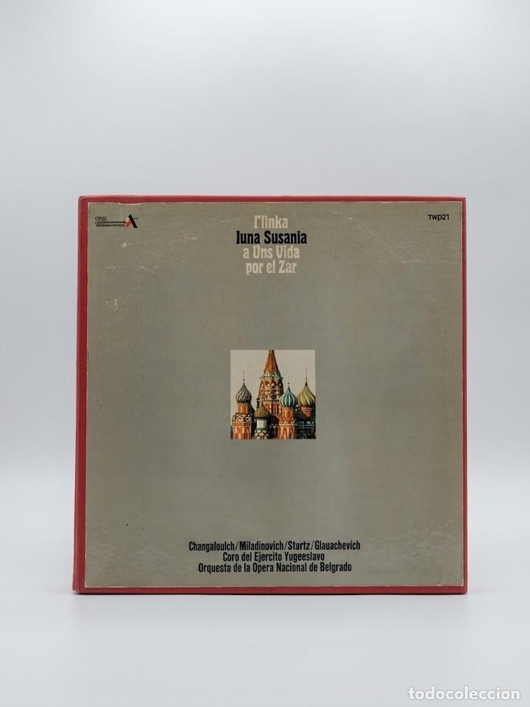 Discos de vinilo: Mija&iacute;l Glinka - Ivan Susanin o Una Vida por el Zar Caja LP - Ace of Diamonds / Decca (Espa&ntilde;a, 1975)
