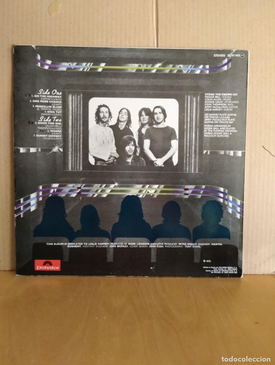 Discos de vinilo: STONE THE CROWS ---- CONTINUOUS PERFORMANCE - Foto 2