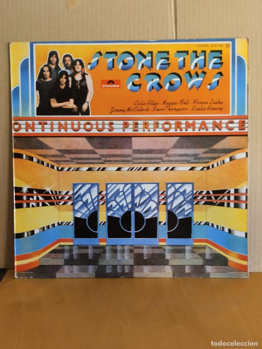 Discos de vinilo: STONE THE CROWS ---- CONTINUOUS PERFORMANCE