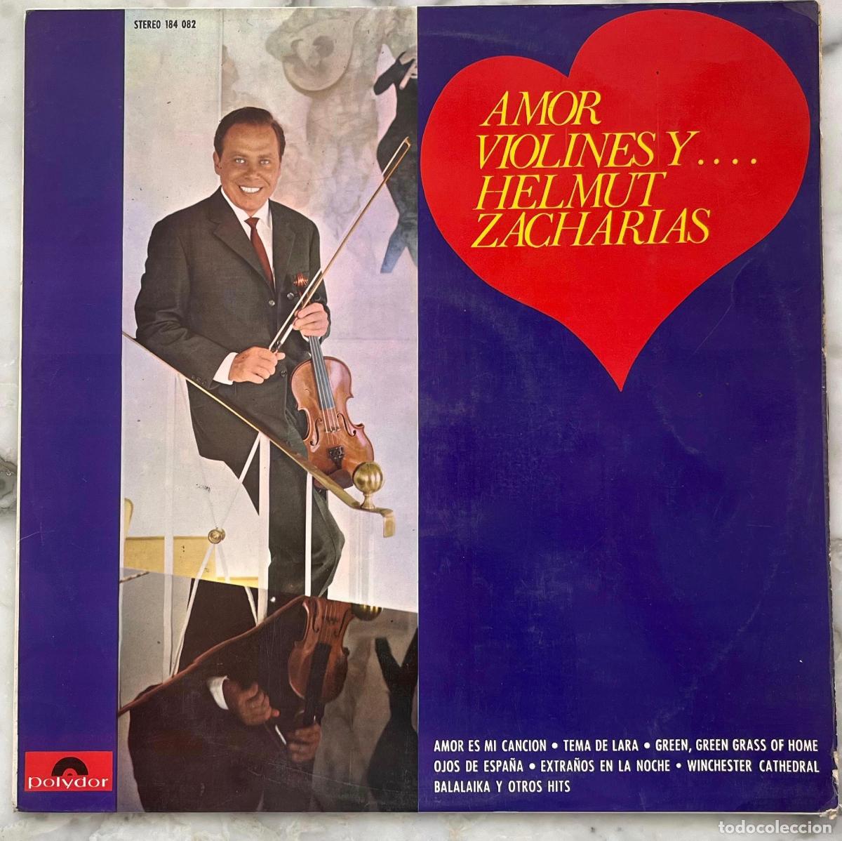 Discos de vinilo: HELMUT ZACHARIAS. AMOR, VIOLINES Y... LP ORIGINAL ESPA&Ntilde;A 1967