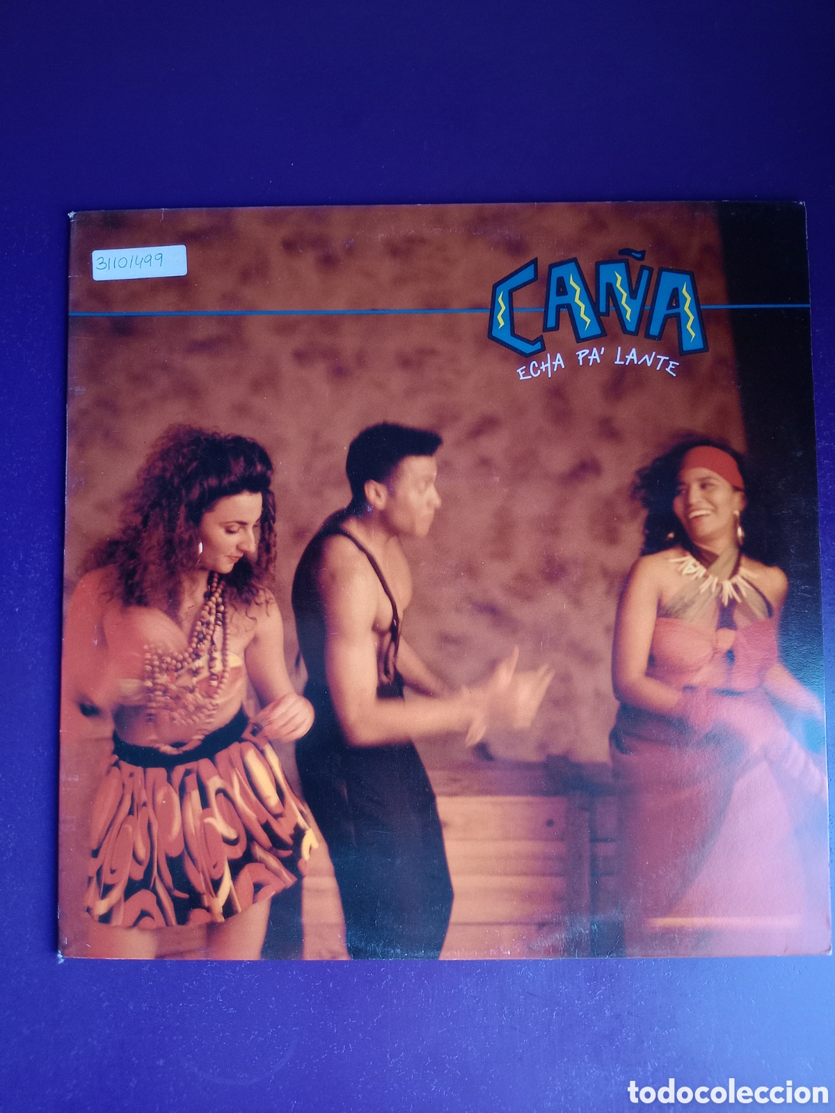Discos de vinilo: Ca&ntilde;a &ndash; Echa Pa'lante - LP BAT 1991 - MERENGUE, SALSA, DISCO - SIN APENAS USO