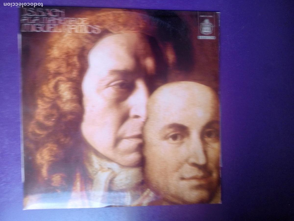 Discos de vinilo: Miguel Ramos &lrm;&ndash; Bach Organ In Pop Style - LP HISPAVOX 1972 - JAZZ POP CLASICA ELECTRONICA 70'S