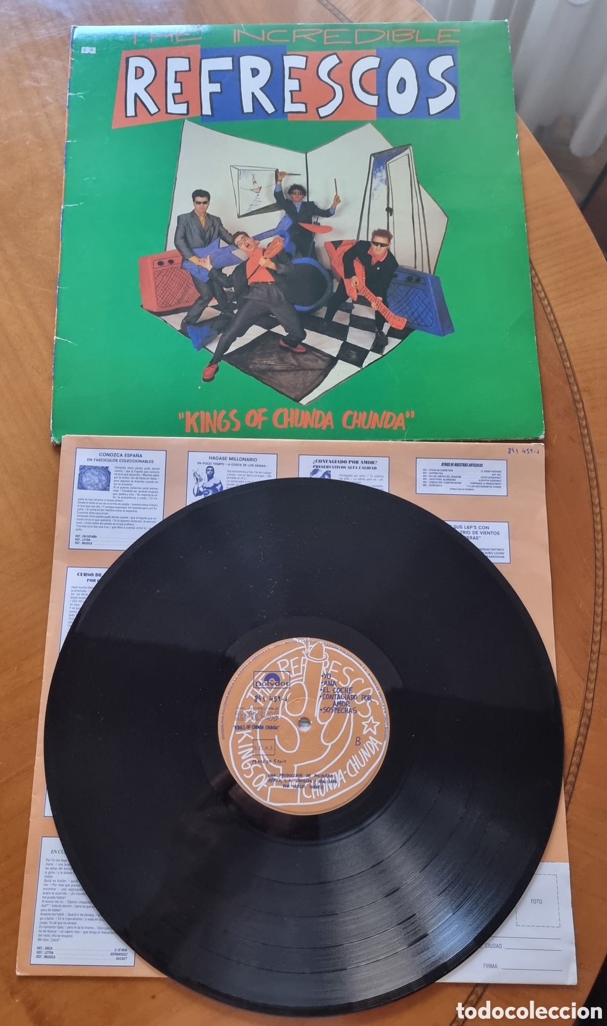 Discos de vinilo: Disco Refrescos original buen estado ved foto