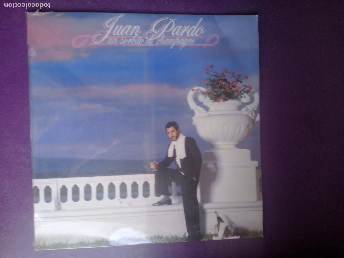 Discos de vinilo: JUAN PARDO - UN SORBITO DE CHAMPAGNE - LP HISPAVOX 1984 PRECINTADO - MELODICA POP 70'S 80'S