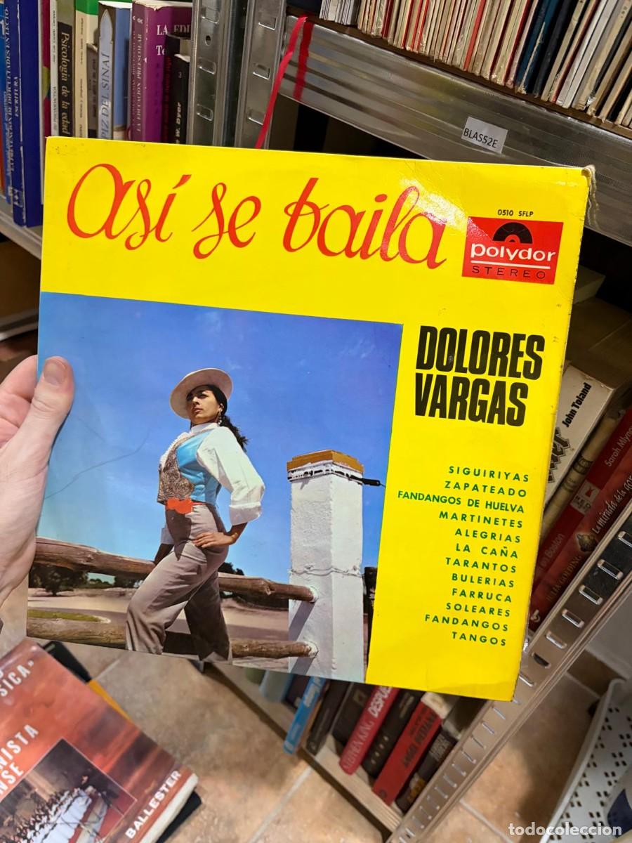 Discos de vinilo: BLAS52E &mdash; As&iacute; se baila &mdash; Dolores Vargas disco vinilo LP