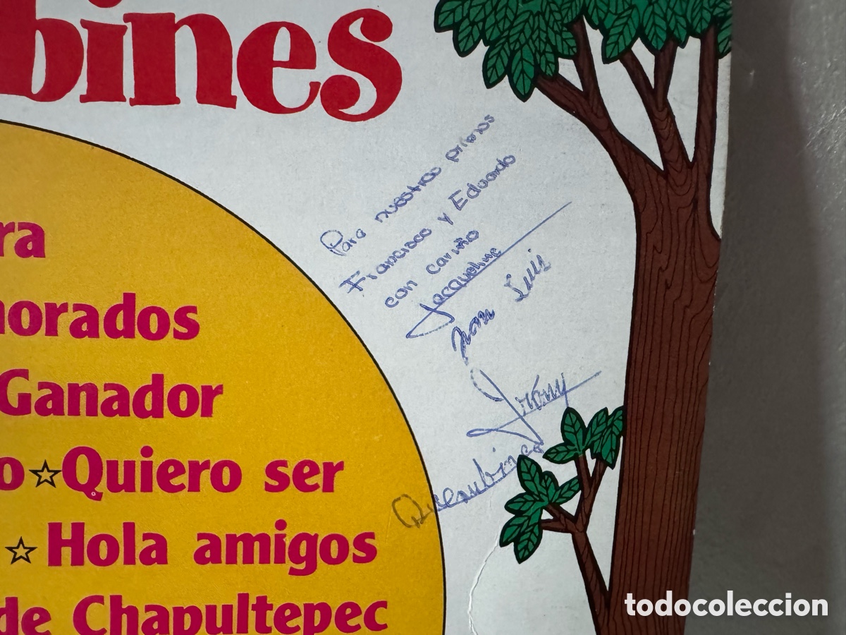 Discos de vinilo: Los Querubines - EMI M&eacute;xico 1982 ( Firmado) - Foto 3