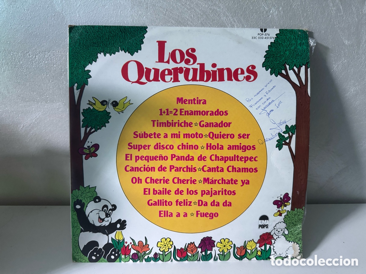 Discos de vinilo: Los Querubines - EMI M&eacute;xico 1982 ( Firmado)