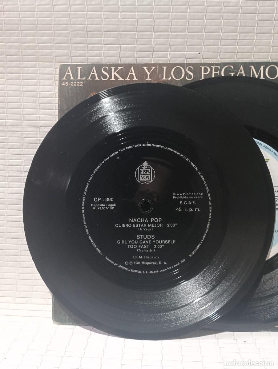 Discos de vinilo: ALASKA Y LOS PEGAMOIDES+NACHA POP. - Foto 4