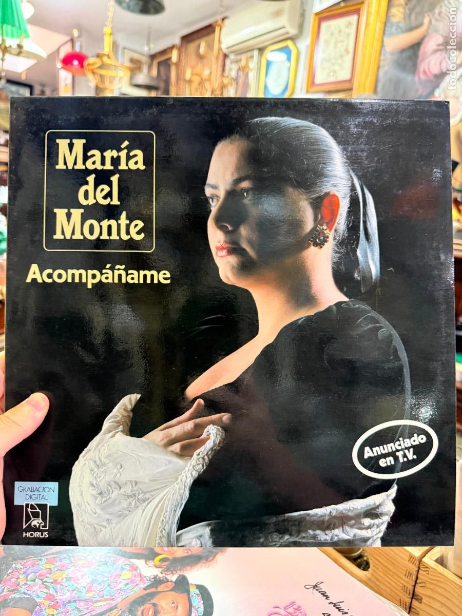 Discos de vinilo: LP MARIA DEL MONTE - ACOMPA&Ntilde;AME
