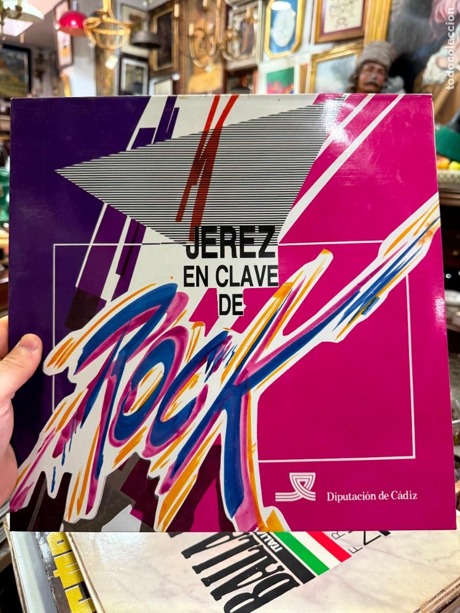 Discos de vinilo: LP JEREZ EN CLAVE DE ROCK