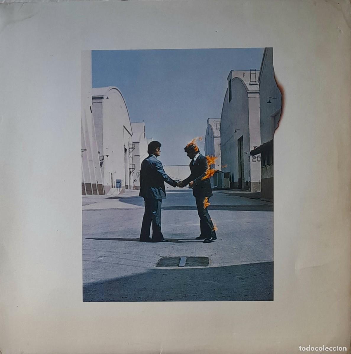 Discos de vinilo: Wish you were hear. Pink Floyd. LP carpeta con subcarpeta interior Hipgnosis. EMI 1975. Buen estado