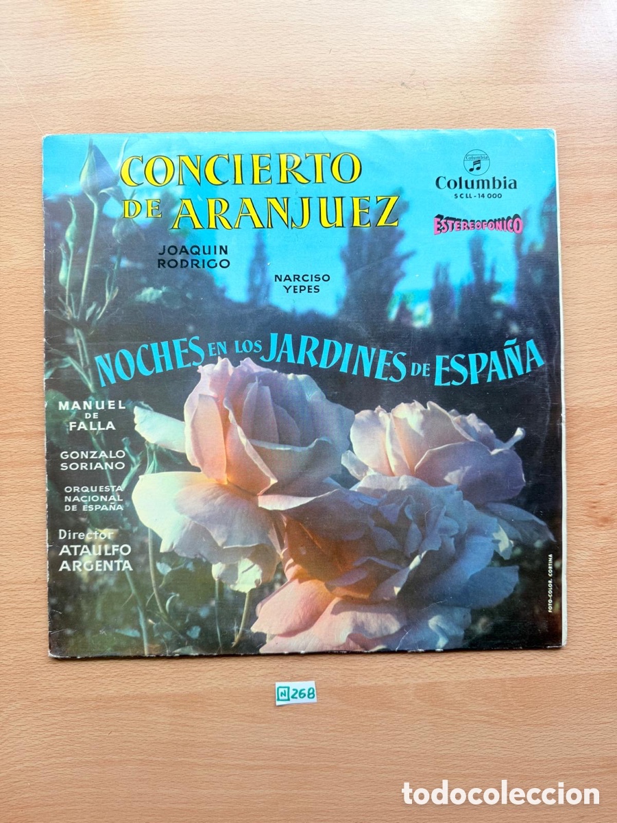 Discos de vinilo: Disco de vinilo concierto de Aranjuez