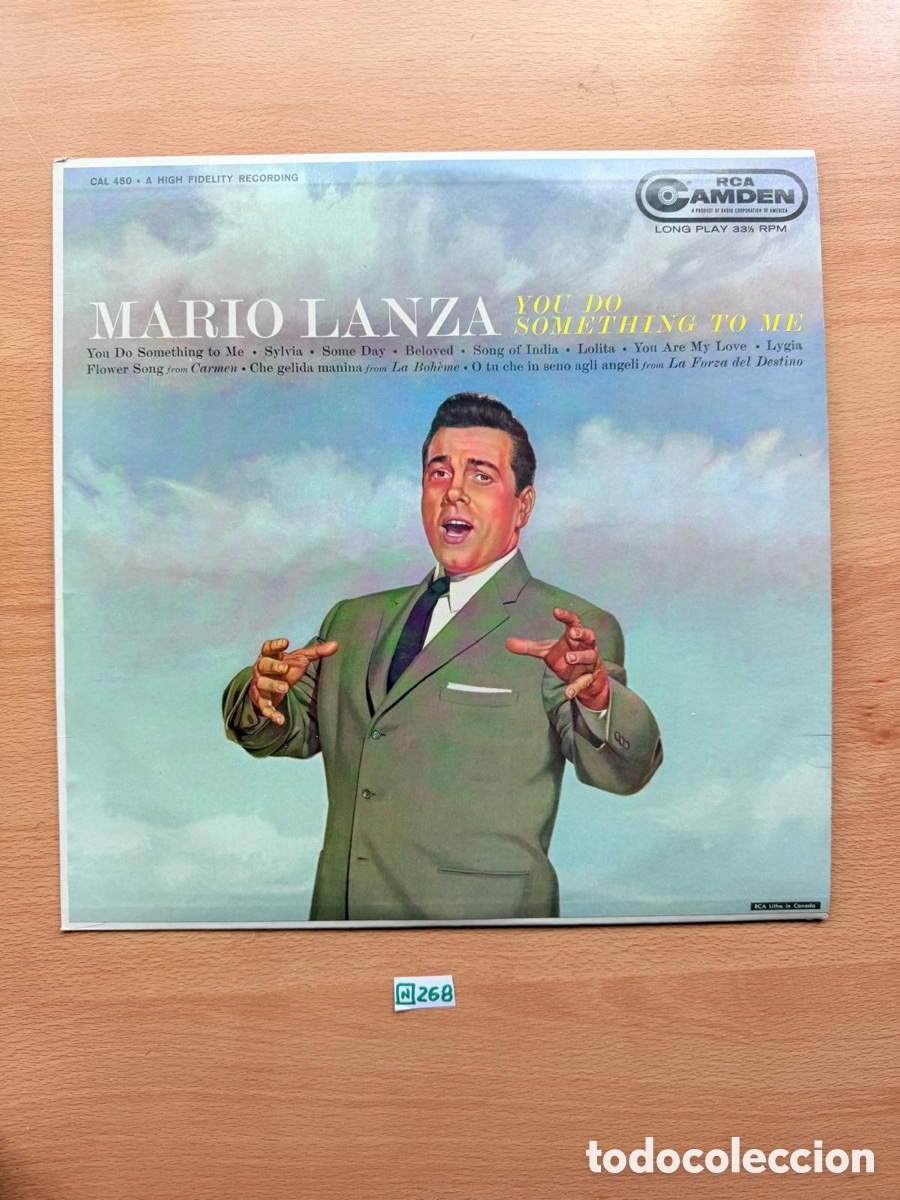 Discos de vinilo: Disco de vinilo Mario lanza