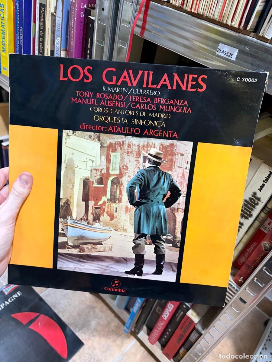 Discos de vinilo: BLAS52E disco vinilo Los Gavilanes R. Martin Guerrero, To&ntilde;y Rosado Teresa Berganza, Manuel Ausensi /