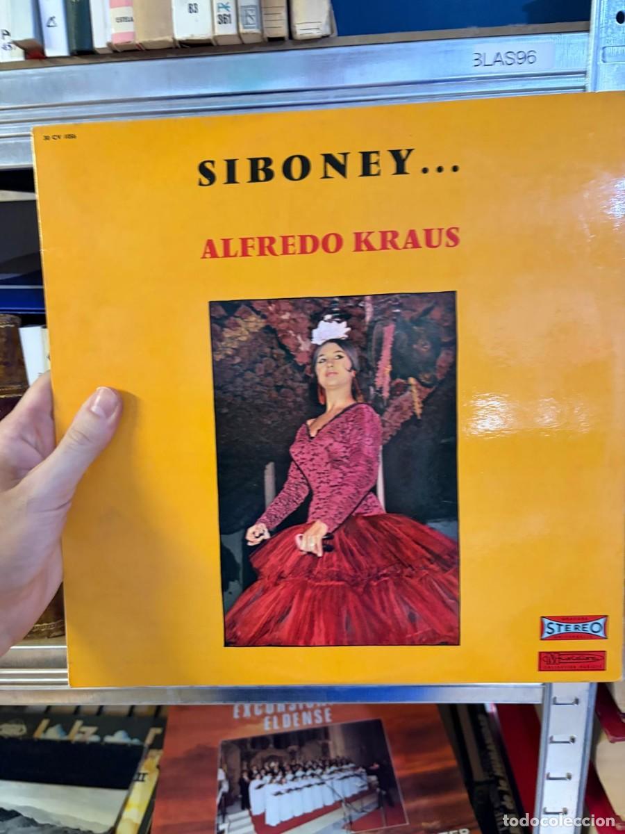 Discos de vinilo: BLAS96 &mdash; Alfredo Kraus &mdash; Siboney... &mdash; disco vinilo