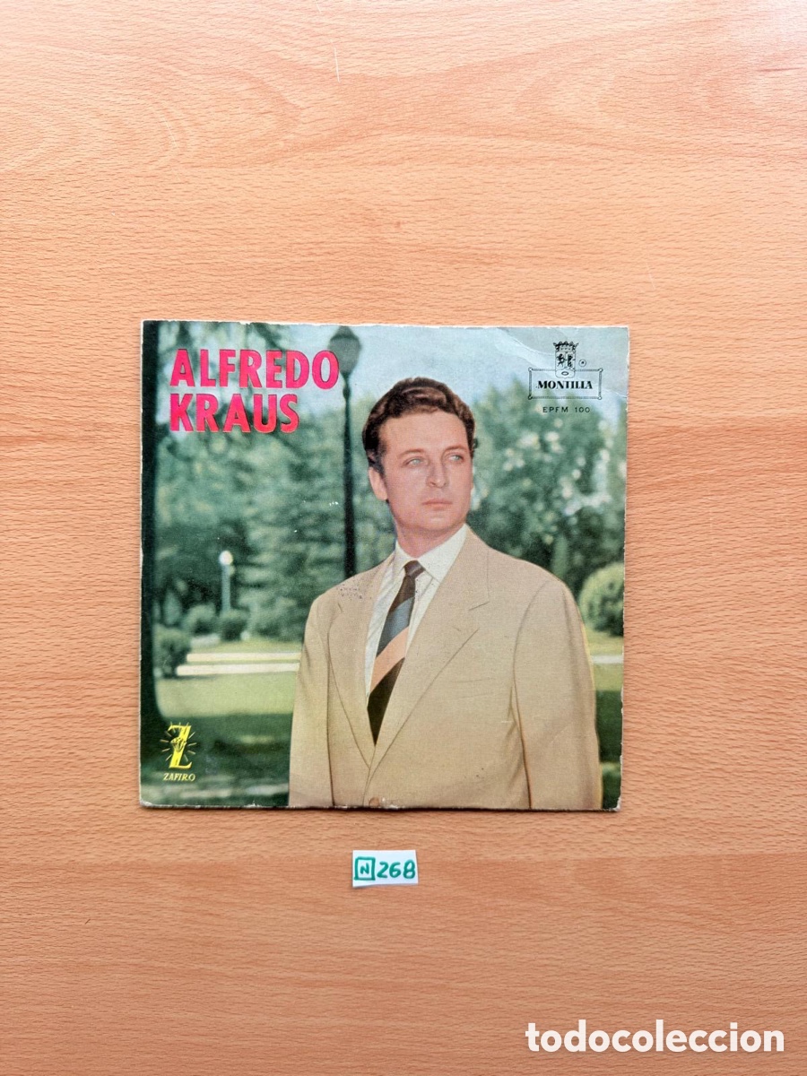 Discos de vinilo: Disco de vinilo Alfredo kraus