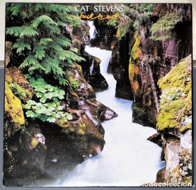 Discos de vinilo: Cat Stevens - Back To Earth - LP A&M ref. 26491-I. Ed. espa&ntilde;ola 1978.