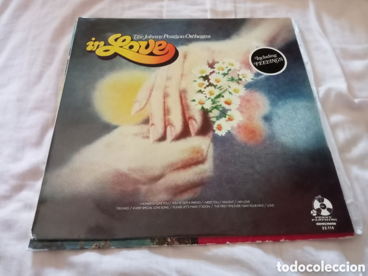 Discos de vinilo: The Johnny Pearson Orchestrs in love