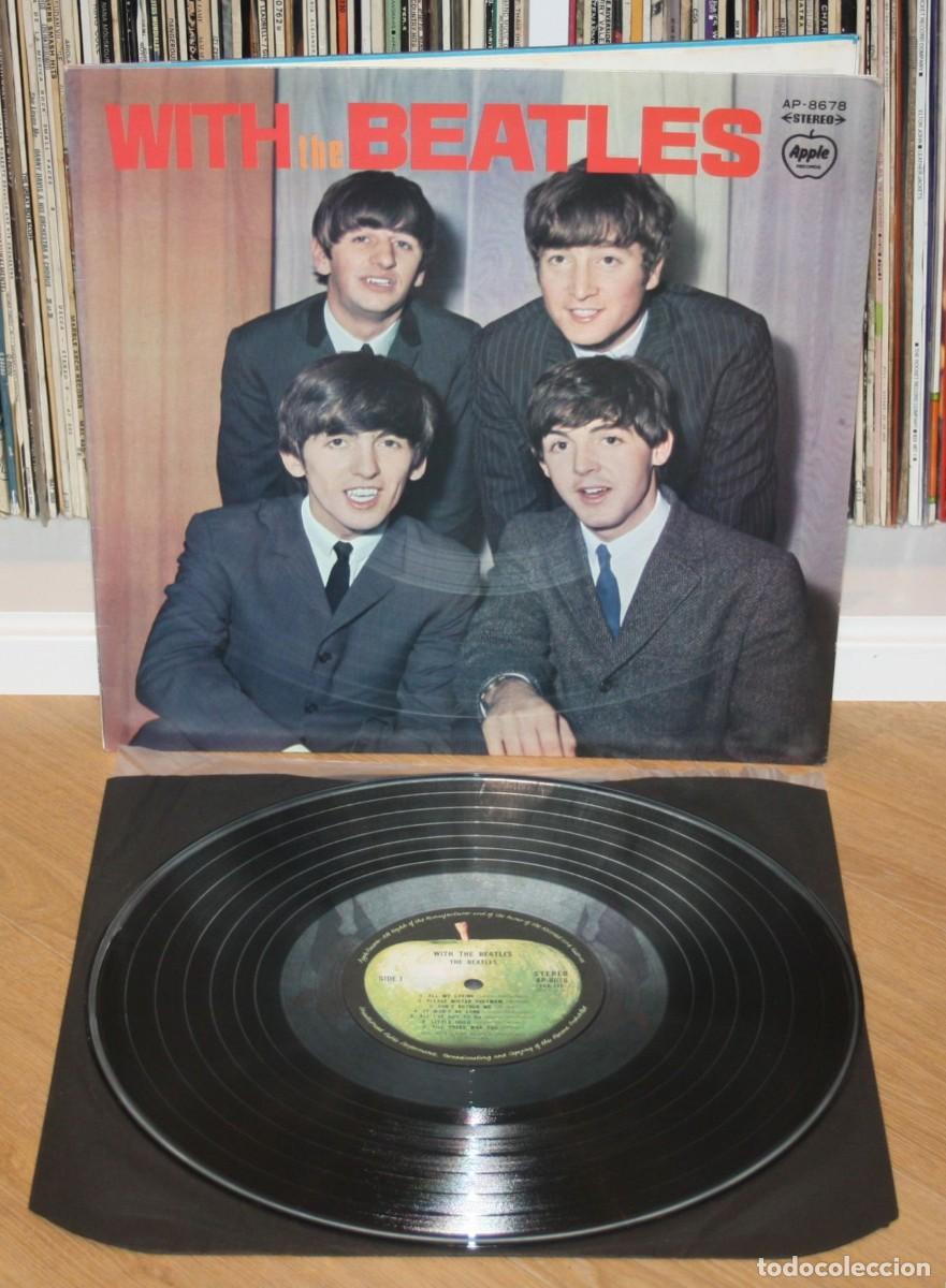 Discos de vinilo: THE BEATLES - With the Beatles - Japan LP Apple AP-8678 Stereo NM Vinyl Booklet vinilo Japon
