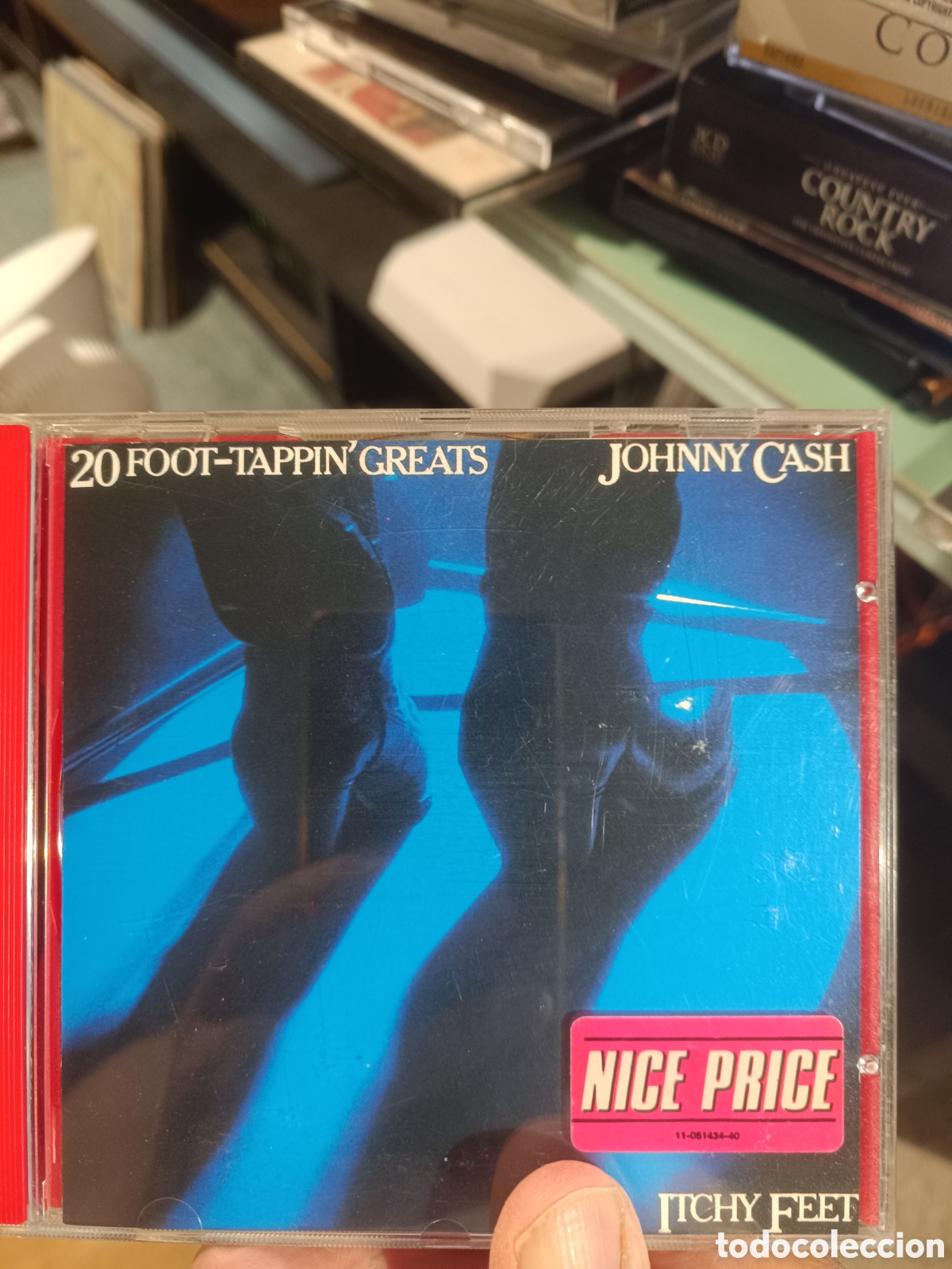 Discos de vinilo: Johnny Cash &ndash; Itchy Feet - 20 Foot-Tappin' Greats