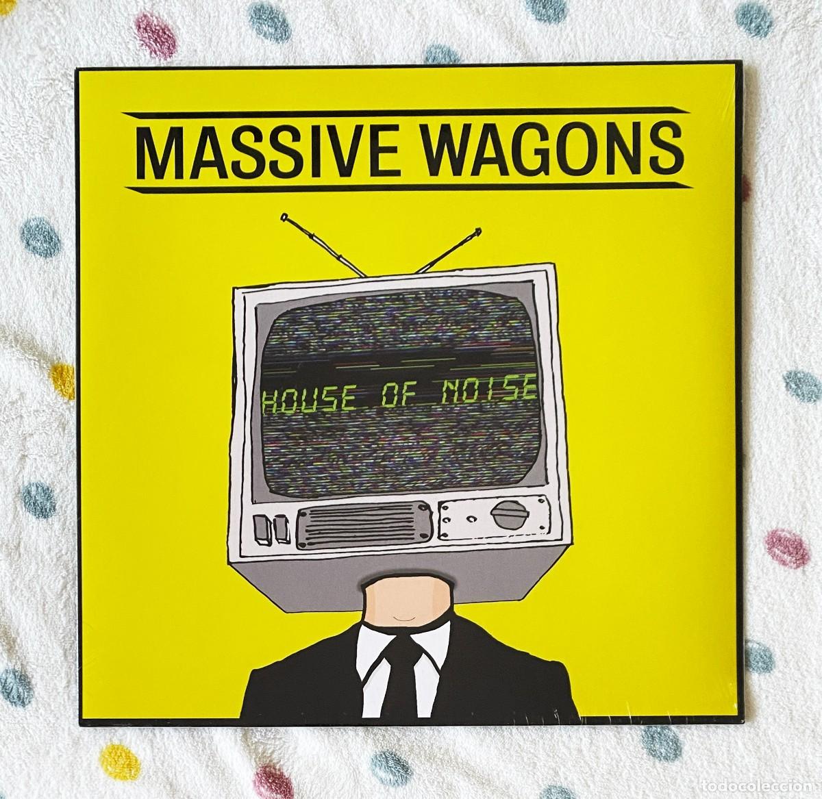Discos de vinilo: MASSIVE WAGONS - HOUSE OF NOISE 12'' LP PRECINTADO - HARD ROCK