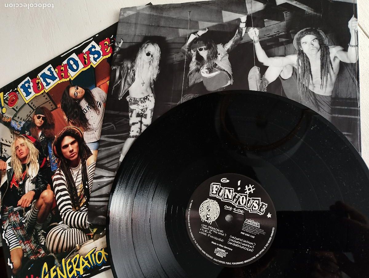 Discos de vinilo: Funhouse &ndash; Generation Generator, 1990, Hard Rock - Foto 5