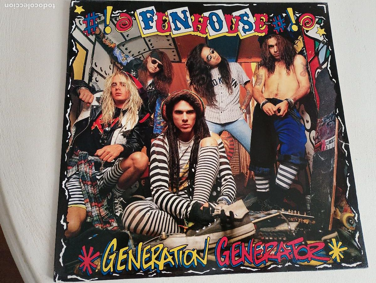 Discos de vinilo: Funhouse &ndash; Generation Generator, 1990, Hard Rock