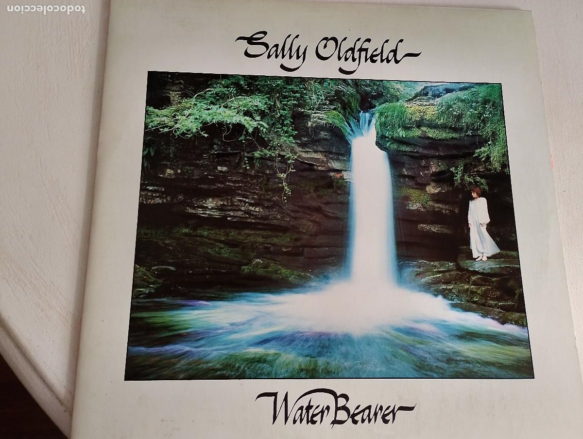 Discos de vinilo: Sally Oldfield &ndash; Water Bearer,ed espa&ntilde;ola,1979, Folk Rock