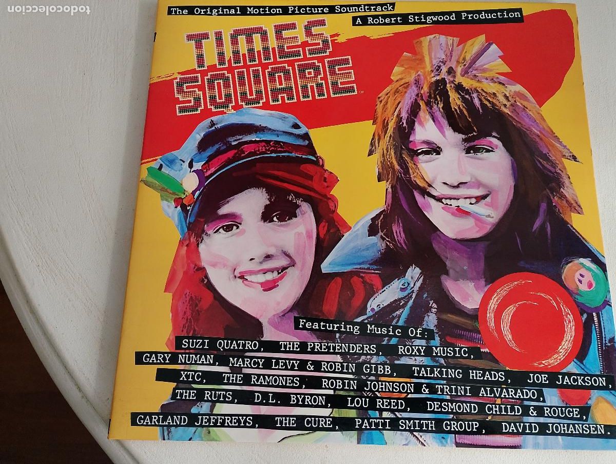 Vinyl records: Times Square (The Original Motion Picture Soundtrack), 1980. 2 LPS, DOBLE PORTADA