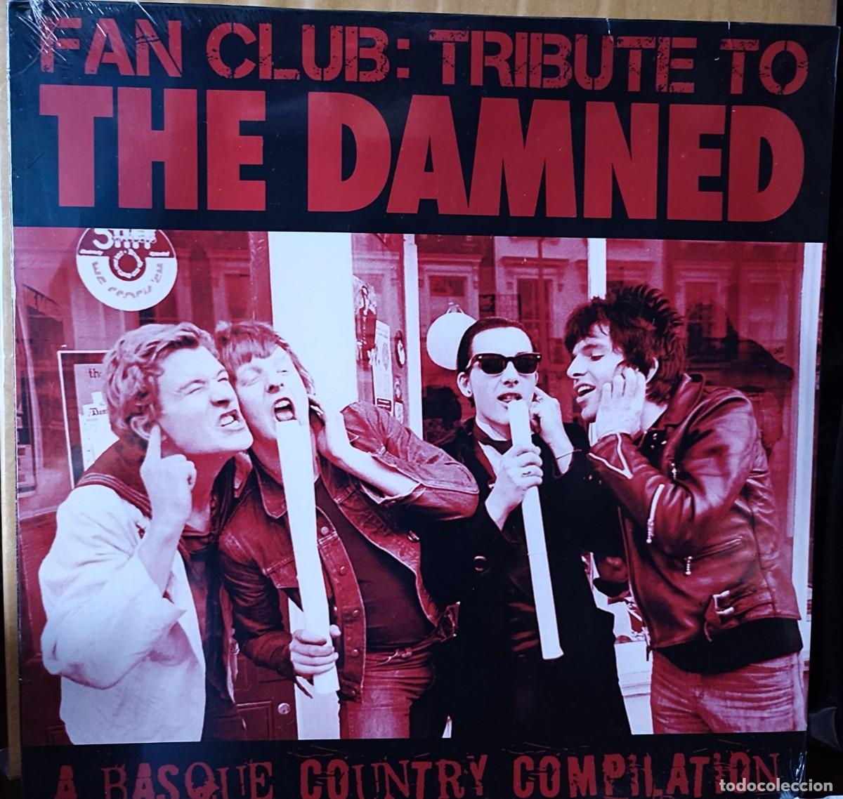 Discos de vinilo: LP VARIOS GRUPOS FAN CLUB: TRIBUTO THE DAMNED BRIXTON RECORDS DISCO PRECINTADO