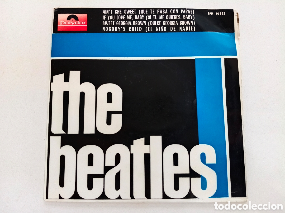 Discos de vinilo: THE BEATLES - Ain't She Sweet + 3 - EP POLYDOR ESPA&Ntilde;A EPH 50932 1964 // EXCELENTE ESTADO