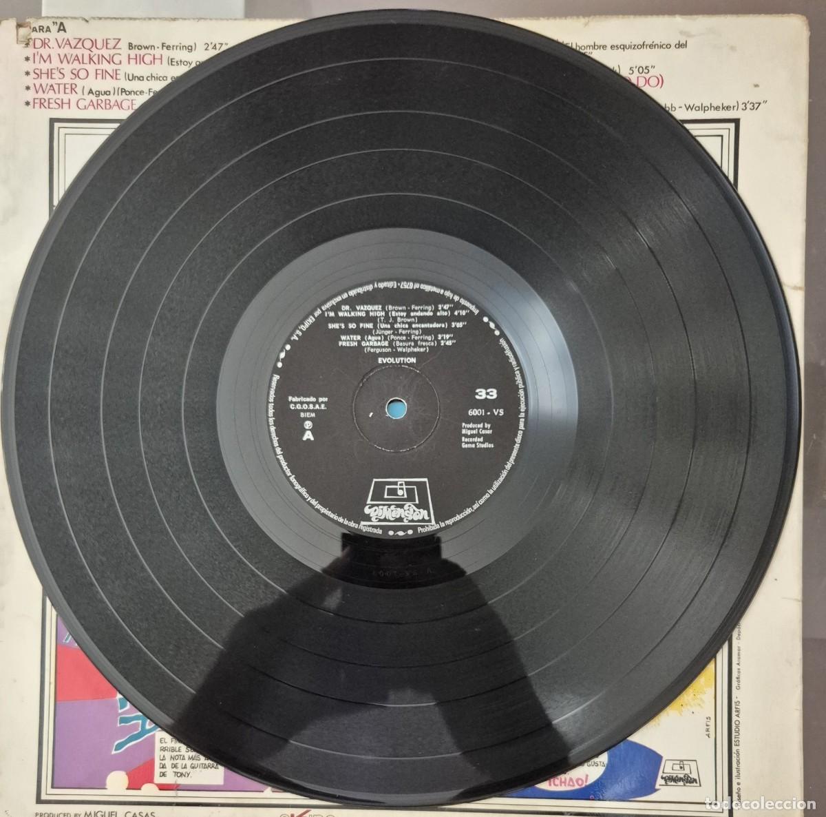 Discos de vinilo: EVOLUTION - IDEM (Dimension 6001 GS 1970) TREMENDO HARD PROGRESIVO ESPA&Ntilde;OL ORIGINAL. UNICO EN TC!!!! - Foto 4