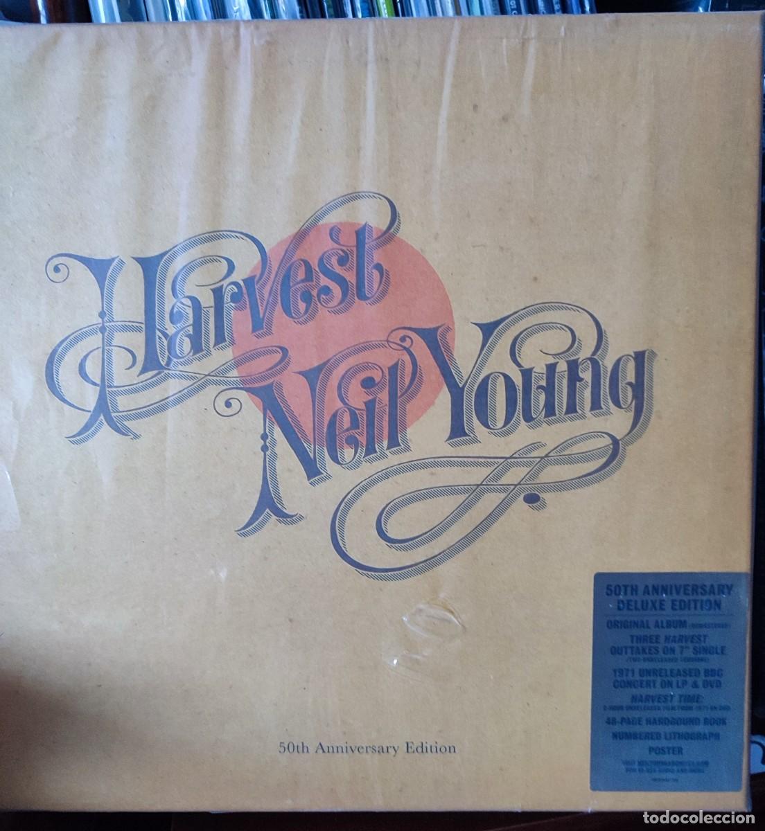 Discos de vinilo: CAJA-BOX SET LUXE 50 ANIVERSARIO HARVEST NEIL YOUNG A ESTRENAR