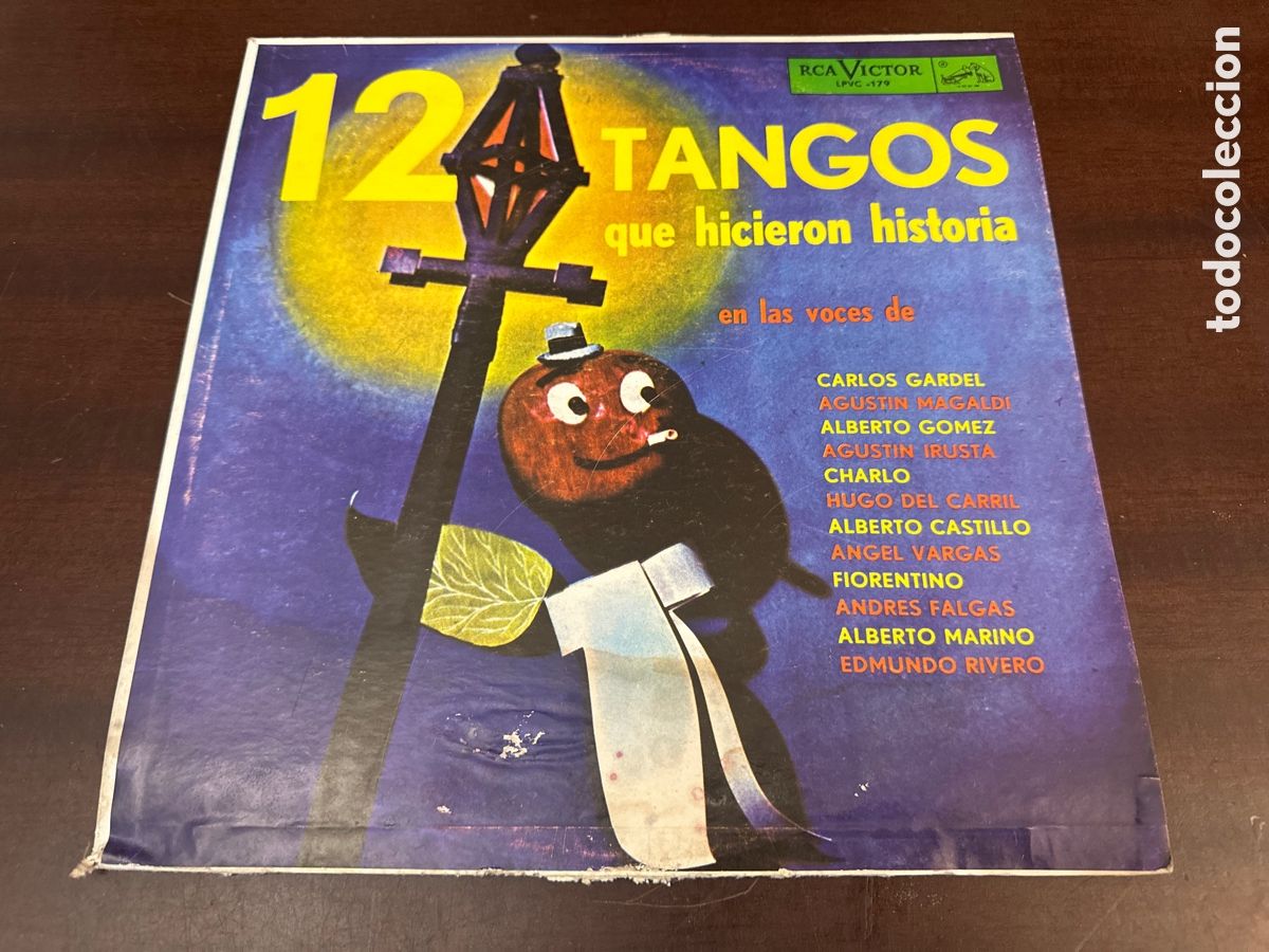 Discos de vinilo: 12 TANGOS QUE HICIERON HISTORIA. VARIOS ARTISTAS,