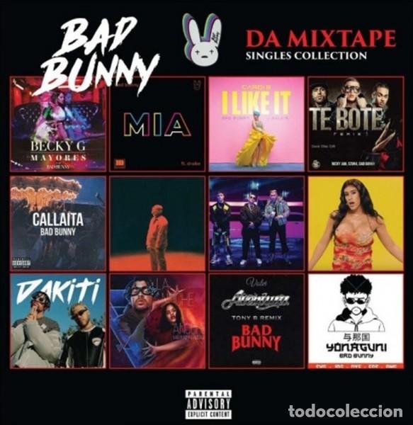 Discos de vinilo: Bad Bunny &ndash; Da Mixtape (Singles Collection) LP