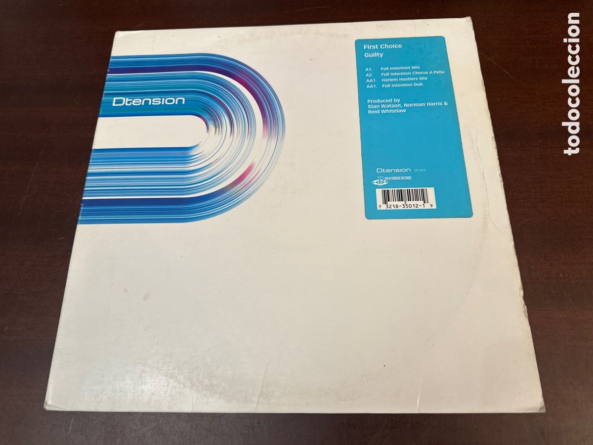 Discos de vinilo: First choice guilty .