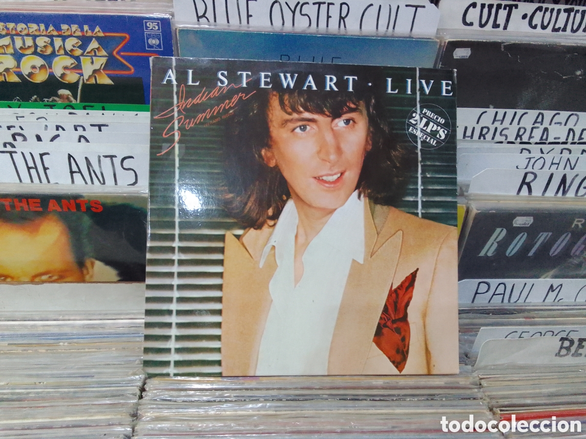 Discos de vinilo: Al Stewart,live 2 LPs